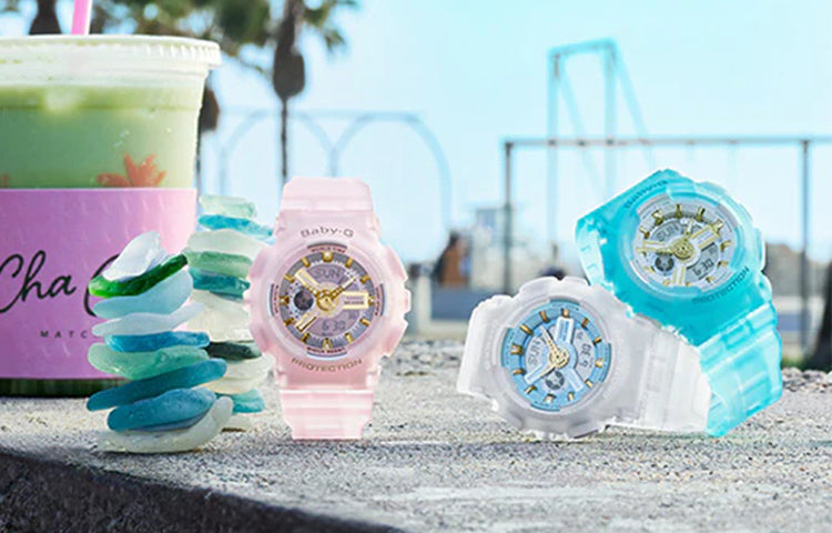 CASIO Baby-G 'White Blue' BA-110SC-7A