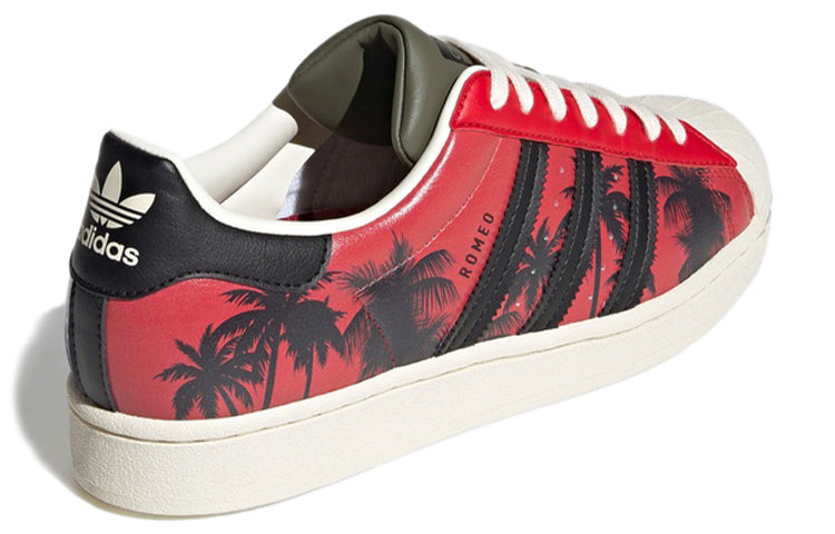 adidas Originals Superstar Shoes 'Red Black Blue' H67923