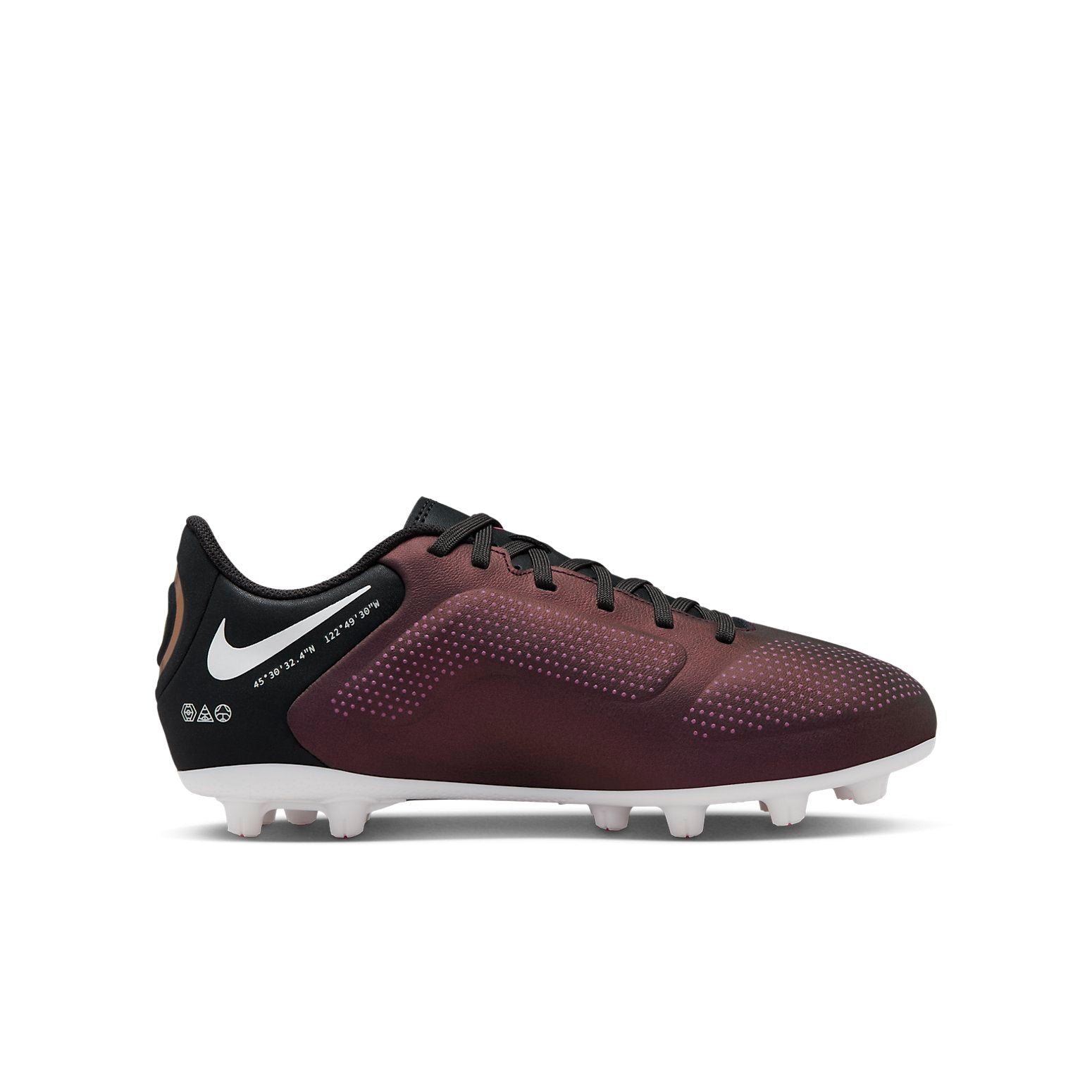(GS) Nike Tiempo Legend 9 Academy HG 'Purple Red Black' DR6067-510
