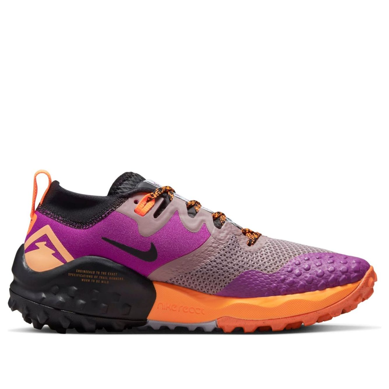 (WMNS) Nike Wildhorse 7 'Purple Smoke Vivid Purple Total Orange Black' CZ1864-502