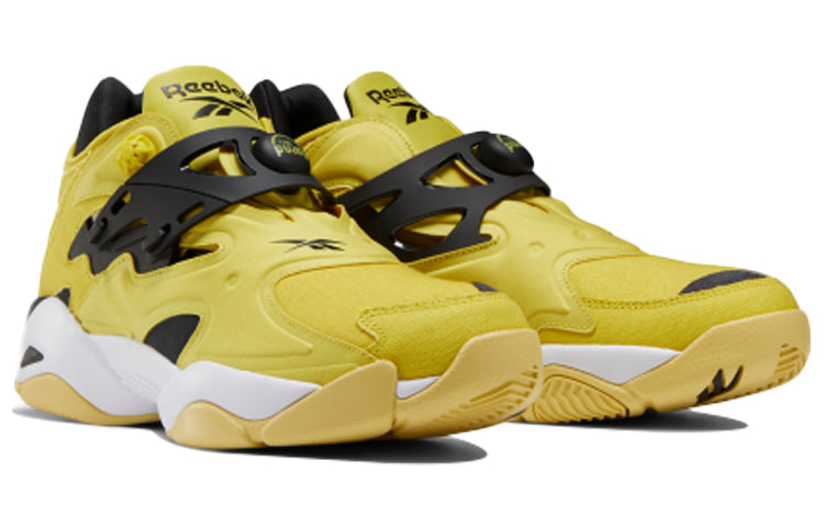 Reebok Pump Court Running Shoes Black/Yellow FW7823