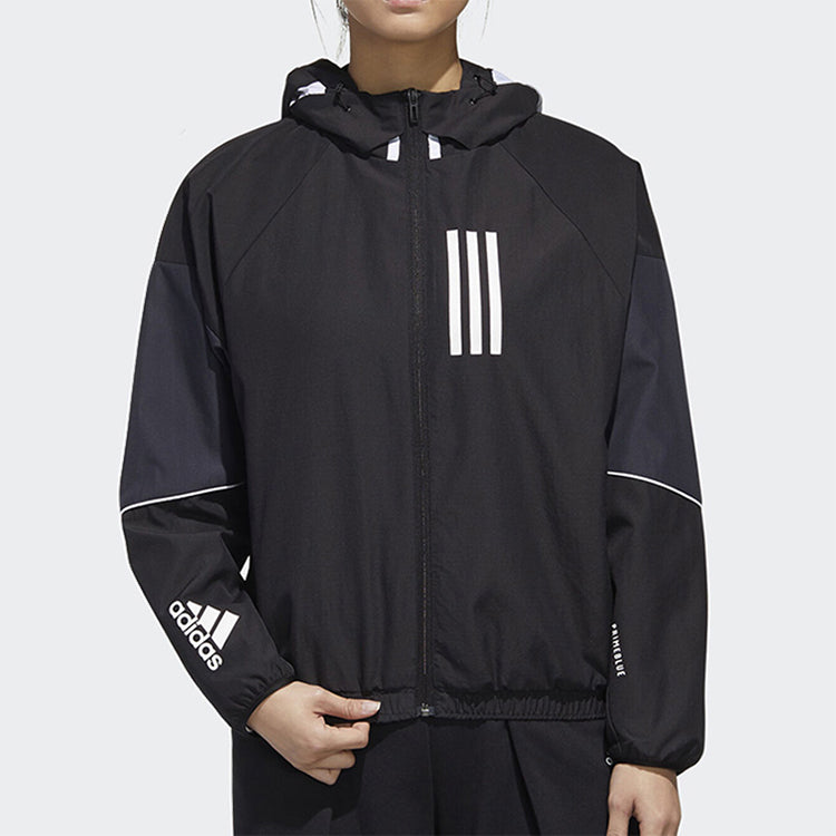 (WMNS) adidas Athleisure Casual Sports Woven Jacket Black GF0142