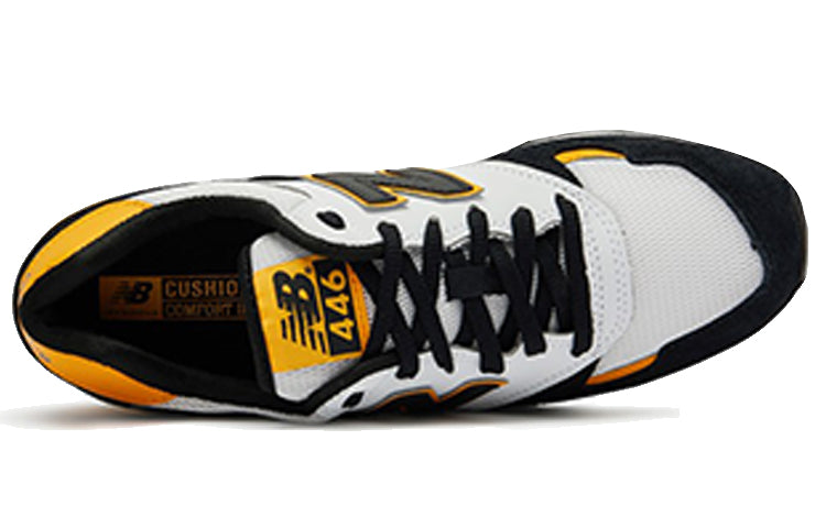 New Balance 446 Series Black White Yellow U446GB1