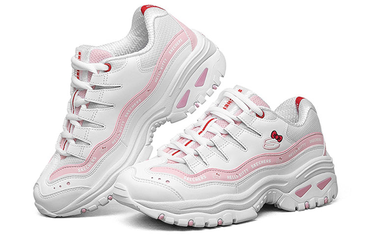 (WMNS) Hello Kitty x Skechers Low-Top Pink/White 66666320-WPK
