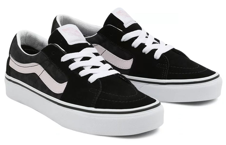 Vans Unisex SK8-Low Low-Top Sneakers Black/Pink VN0A4UUK6H9