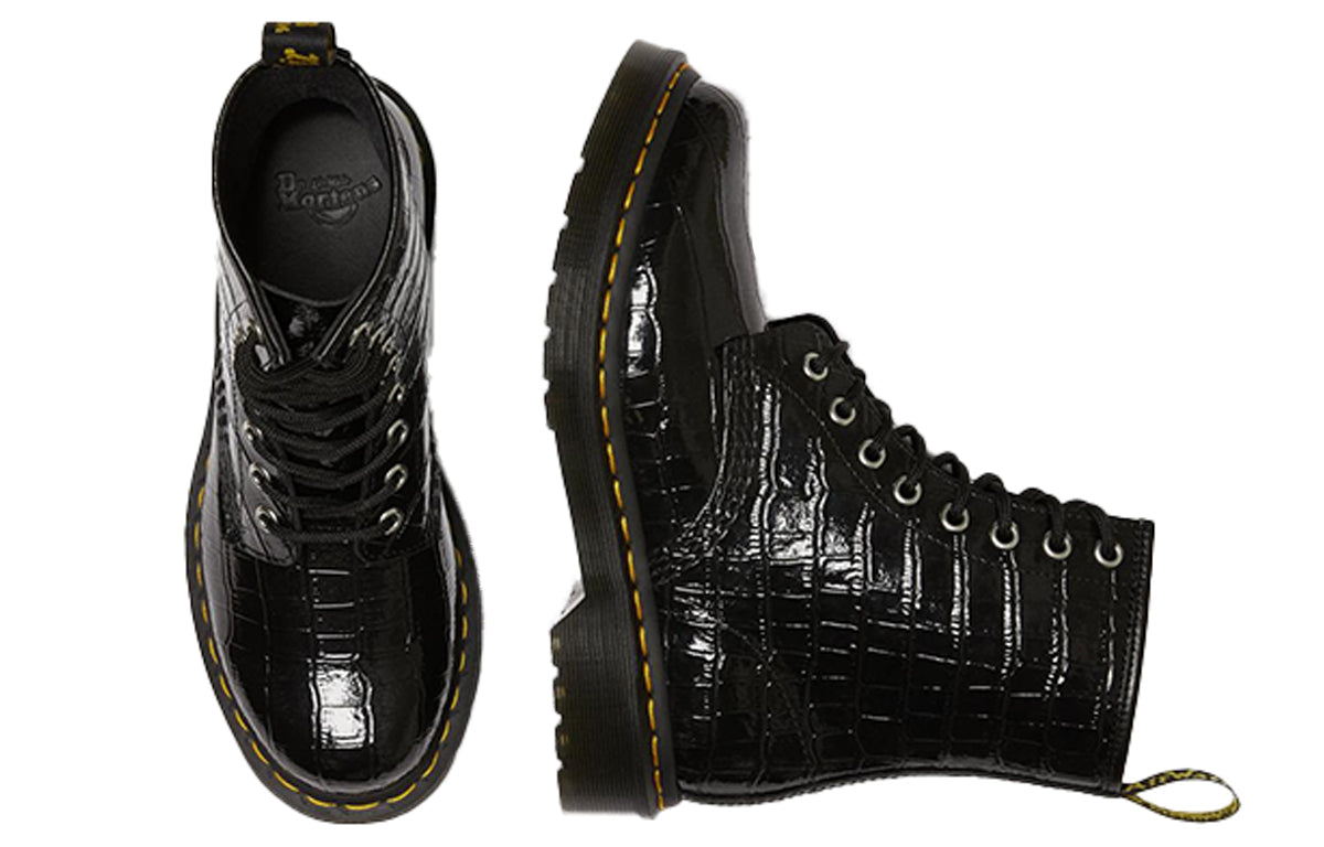 (WMNS) Dr. Martens 1460 Patent Leather Crocodile Print 26262001