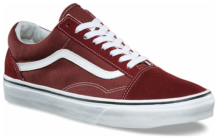 Vans Old Skool Wear-resistant Non-Slip Low Tops Casual Skateboarding Shoes Red VN0A38G10VK