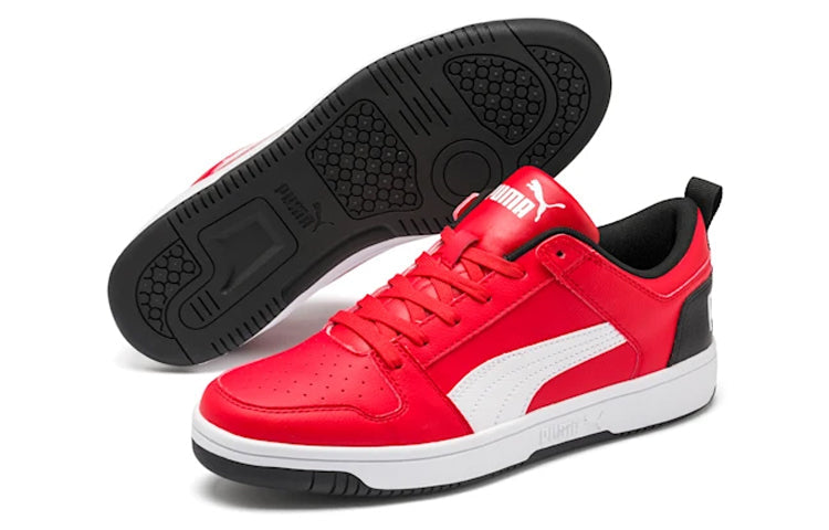 PUMA Rebound Layup Lo Black/Red 369866-06