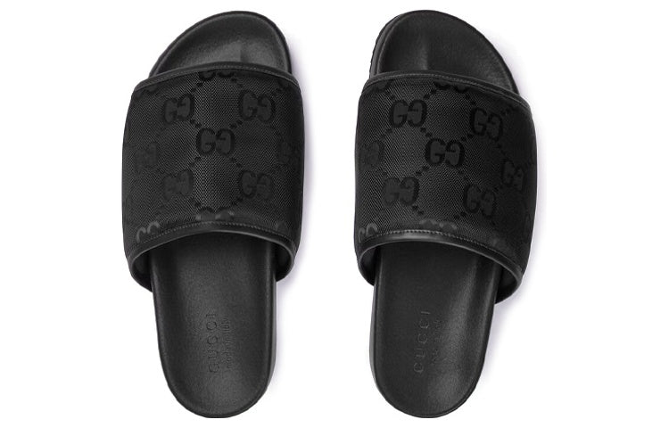 Gucci GG Slide Sandal 'Black' 721100-FAAWN-1000