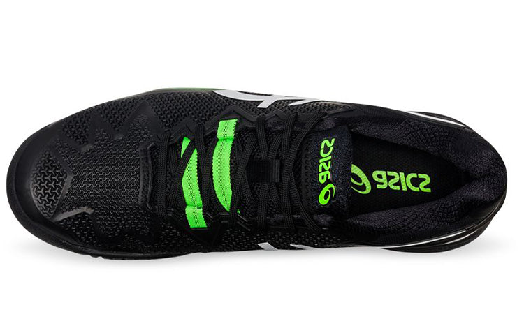 ASICS Gel-Resolution 8 'Black Green Gecko' 1041A079-003