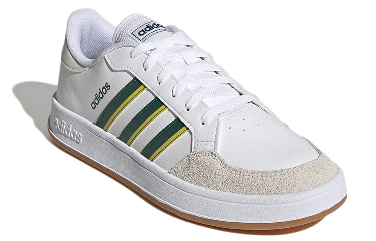 adidas Breaknet Court Lifestyle Shoes 'Collegiate Green Impact Yellow' GY9587