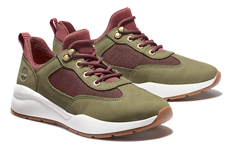 (WMNS) Timberland Boroughs Low-top Sneakers 'Olive Green' A2CMNA58