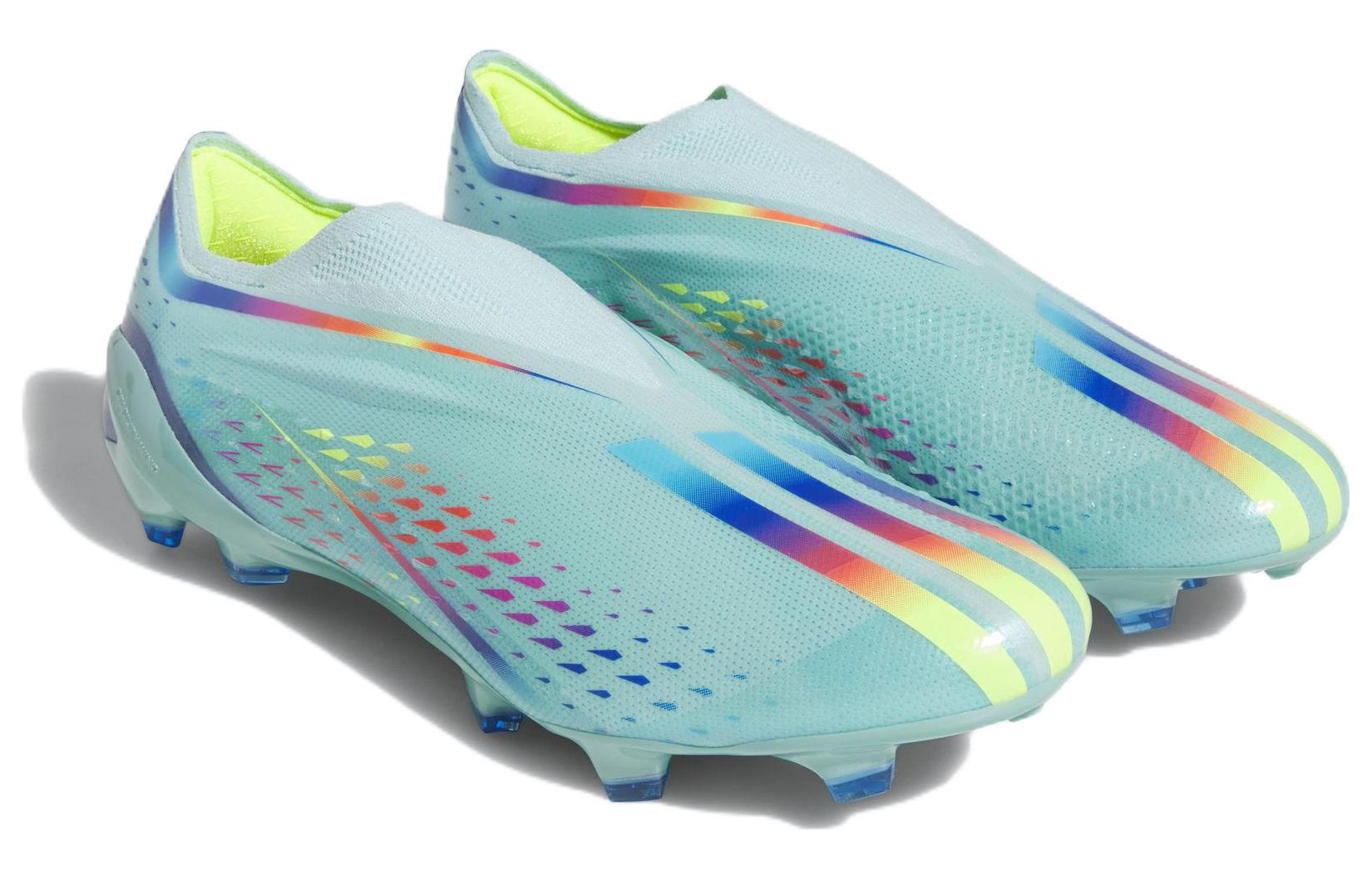 adidas X Speedportal+ FG 'Al Rihla Pack Clear Aqua' GW8408