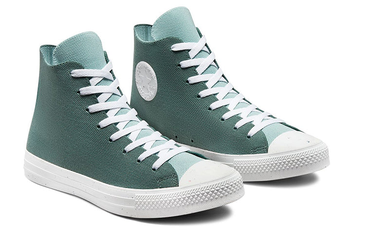 Converse Chuck Taylor All Star Renew Knit High Top Canvas Shoes Green 171489C