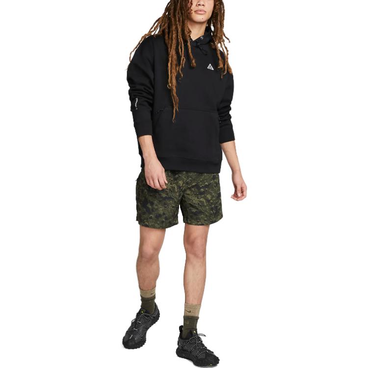 Nike ACG Therma-FIT Fleece Pullover Hoodie 'Black' DZ3392-010