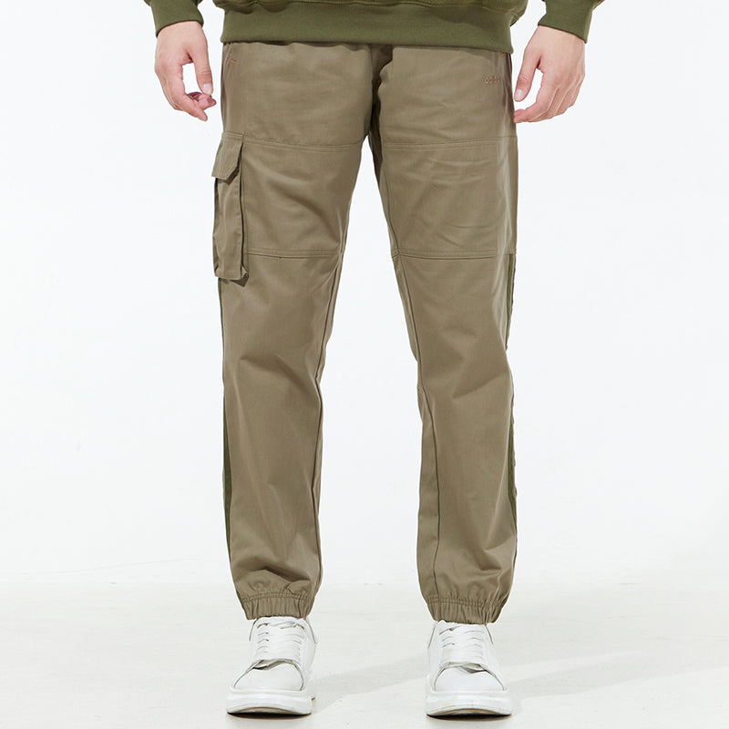 Men's adidas neo Sw Wvn Tp Side Pocket Casual Joggers/Pants/Trousers Olive Green H45172