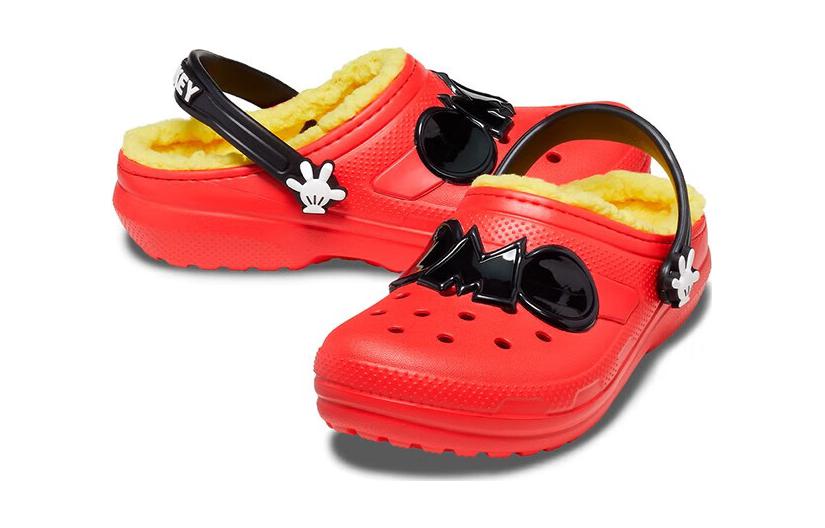(GS) Crocs Classic x Mickey Mouse Clogs 'Red Yellow Black' 208027-063