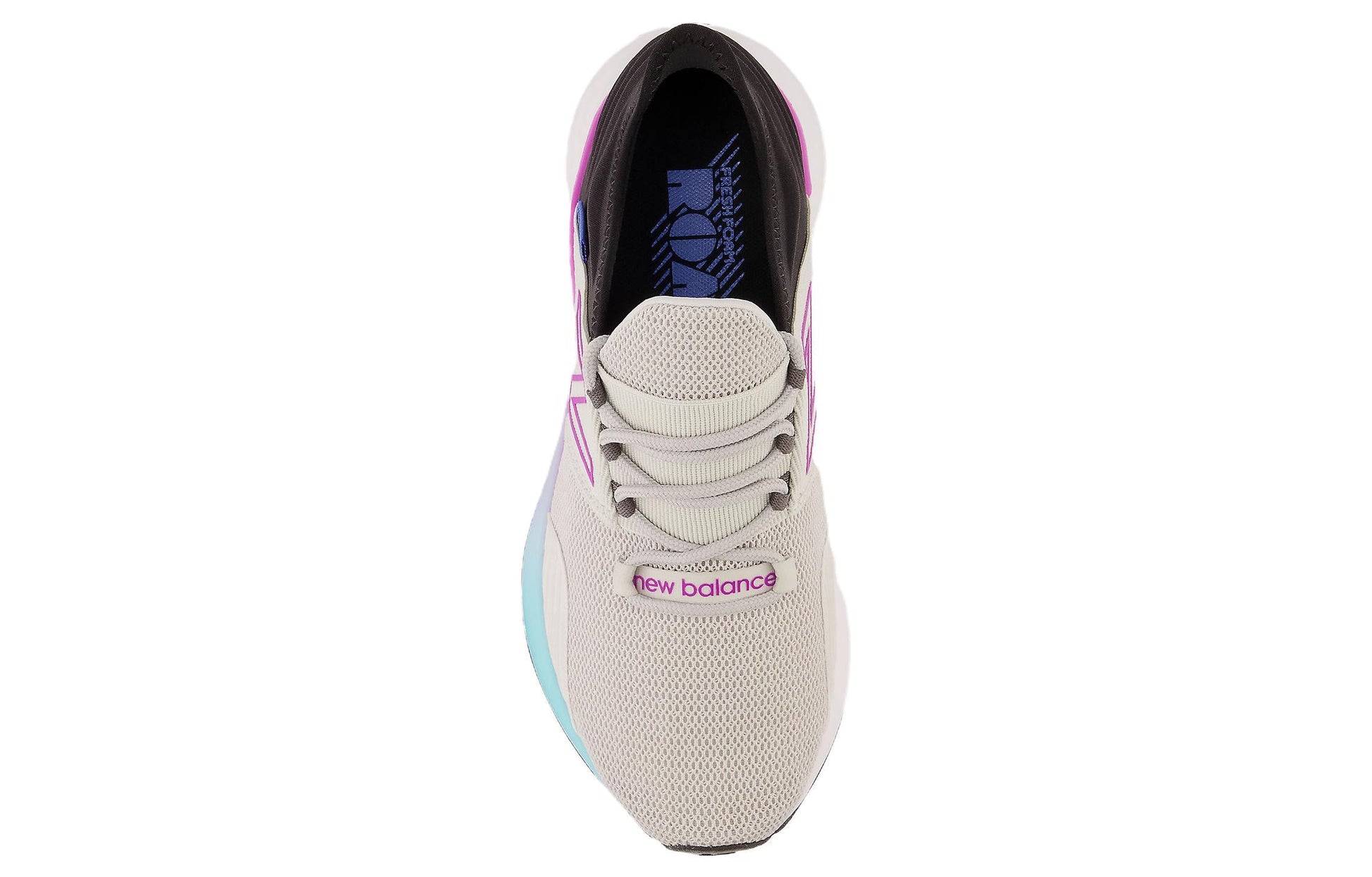 (WMNS) New Balance Fresh Foam Roav 'Grey Pink Black' WROAVGC