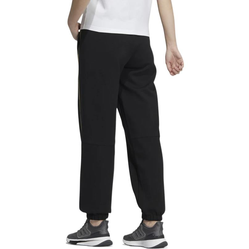 (WMNS) adidas Adi Logo Pants Asia Sizing 'Black' HG1829