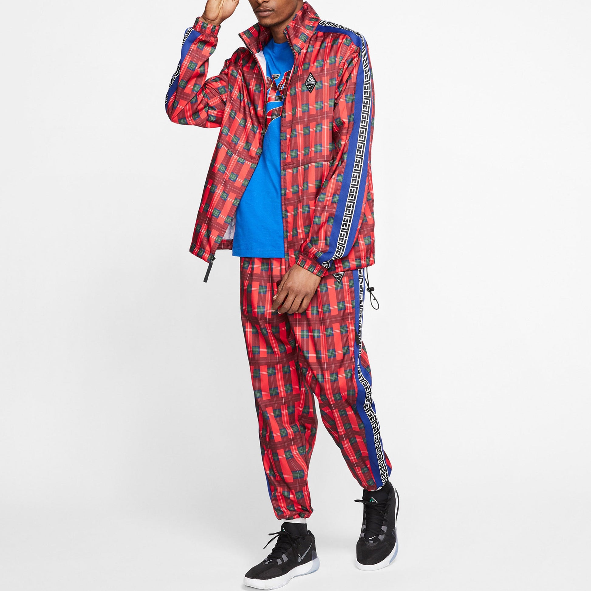 Nike Giannis Basketball Jacket 'Red' CW4755-657