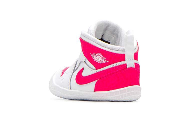 (TD) Air Jordan 1 Crib Bootie 'Racer Pink' AT3745-116