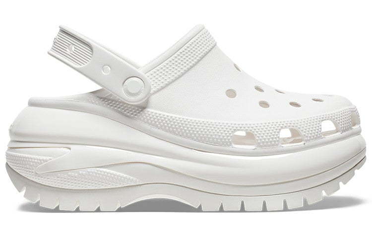 (WMNS) Crocs Classic Mega Crush Clog 'White' 207988-100