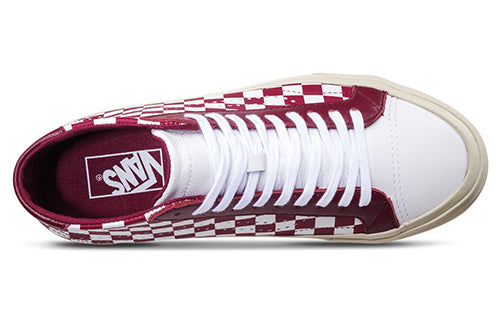 Vans Court Mid 'Checker - White Cabernet' VN0A34A6QFE