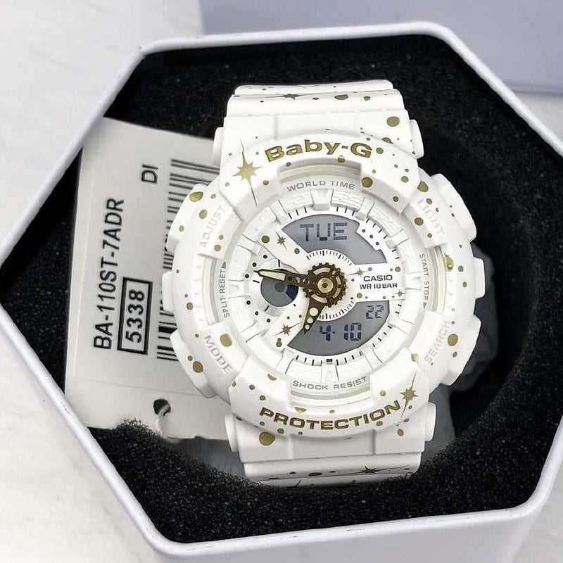 CASIO Baby-G 'White' BA-110ST-7A