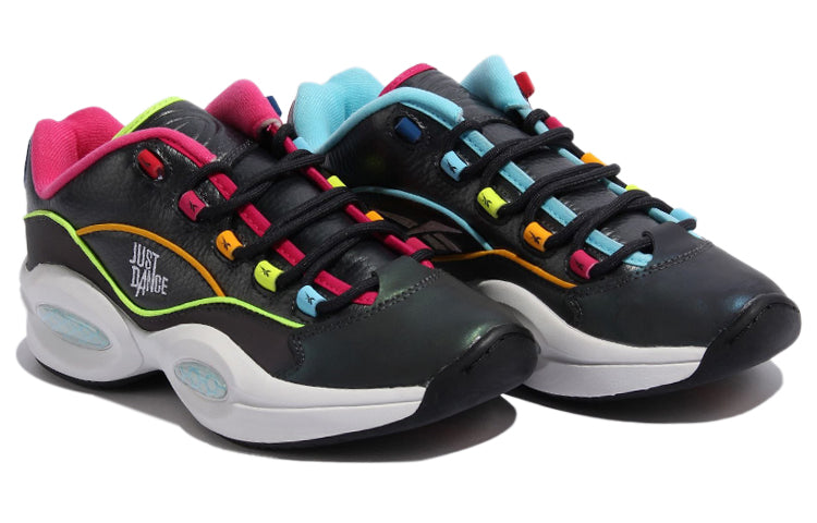 Reebok Question Low x Just Dance 'Black Iridescent' GZ1400