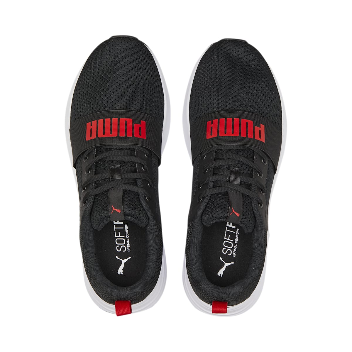 PUMA Wired Run 'Black High Risk Red' 373015-21