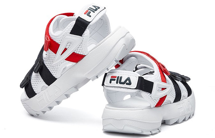 (WMNS) Fila Subverter Sports Sandal White/Black/Red T12W024502FWN
