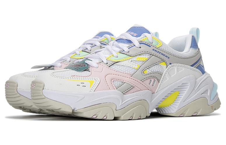 (WMNS) Skechers Stamina V2 'White Blue Pink' 896115-WMLT