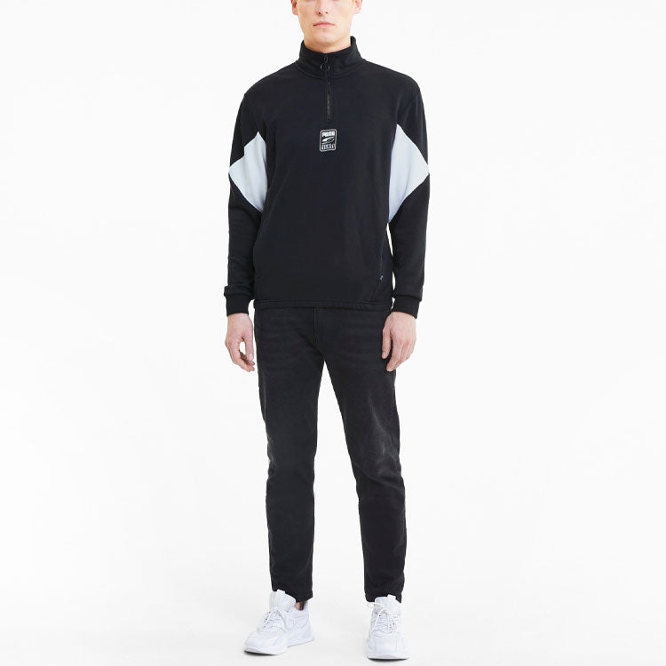 PUMA Rebel Half-Zip TR 'Black White' 585280-01
