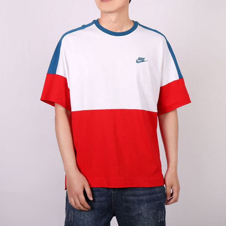 Nike Casual Sports Round Neck Short Sleeve Red CJ4297-657