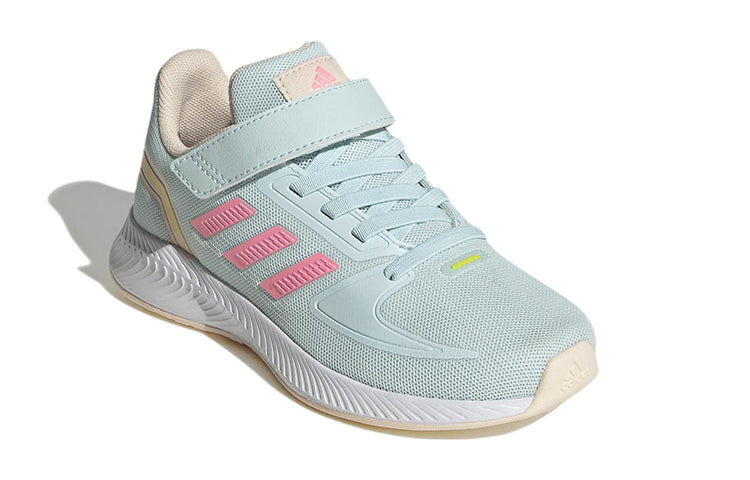 (GS) adidas Runfalcon 2.0 Little Kid 'Almost Blue Beam Pink' HR1398