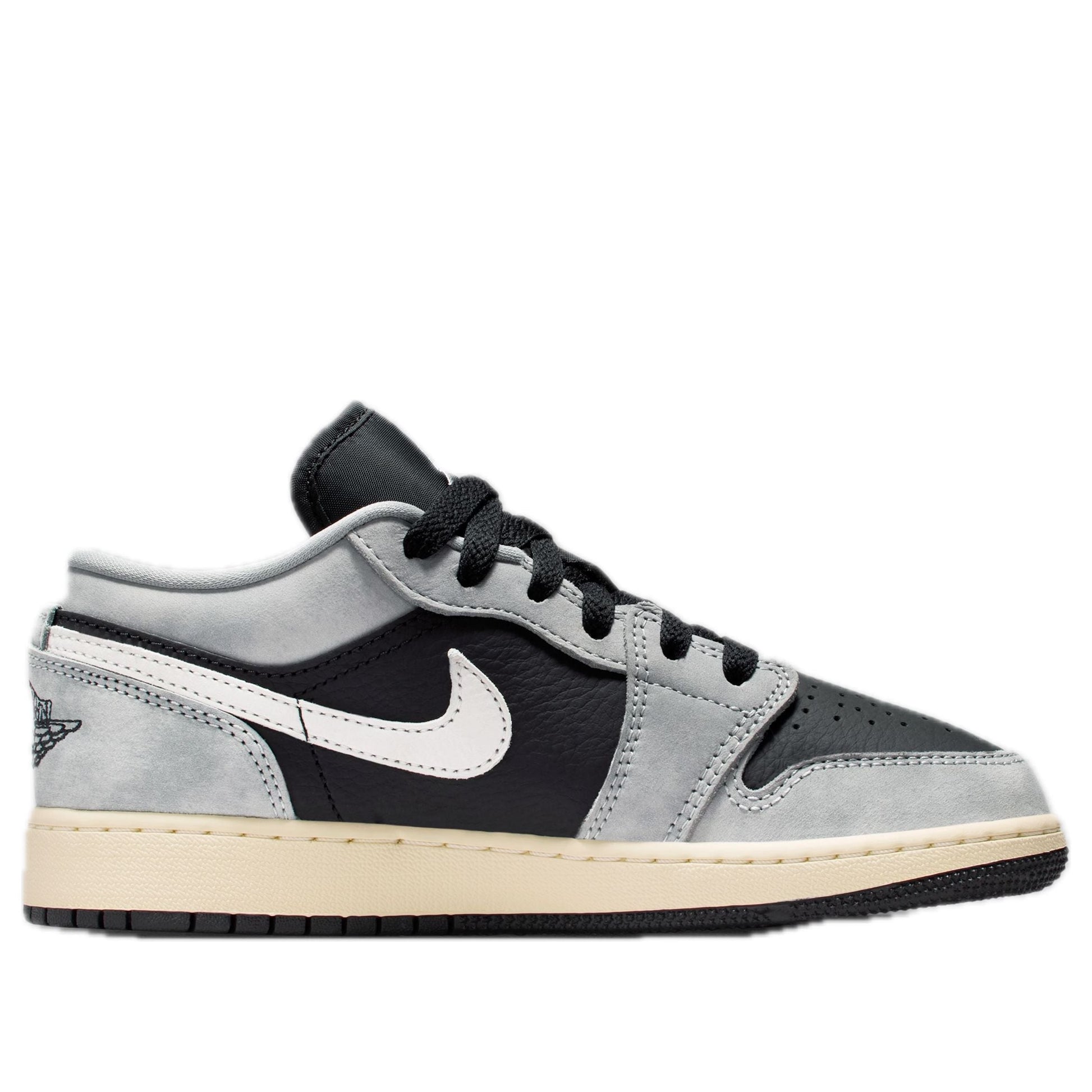 (GS) Air Jordan 1 Low SE 'Light Smoke Grey' HQ2021-012