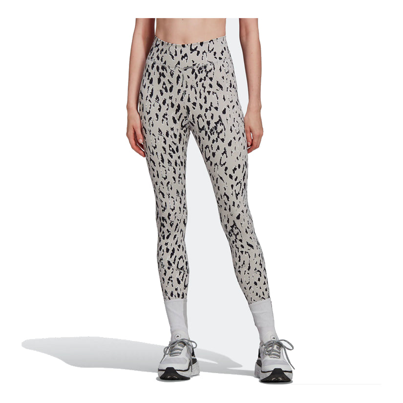 (WMNS) adidas By Stella Mccartney Training Leggings Asia Sizing 'Grey Black' HG8464