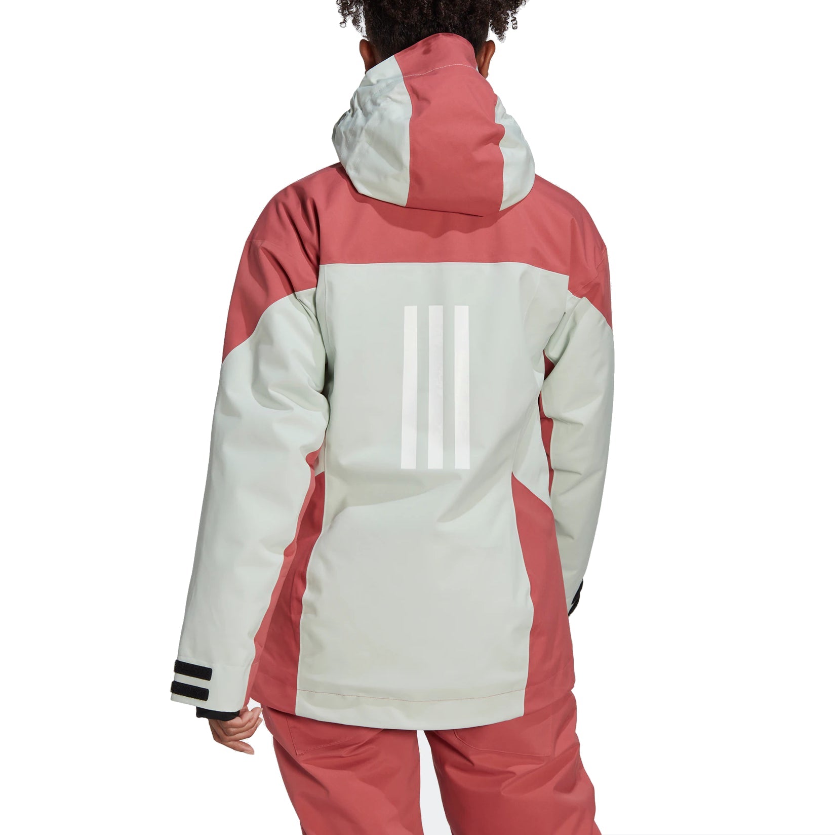 (WMNS) adidas Terrex MYSHELTER Snow 2-Layer Insulated Jacket Asia Sizing 'White Pink' HI5484