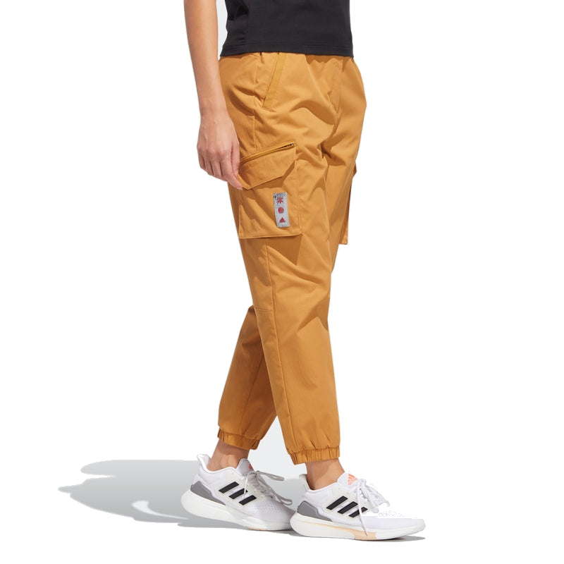 (WMNS) adidas CNY Woven Pants Asia Sizing 'Brown' HC2797