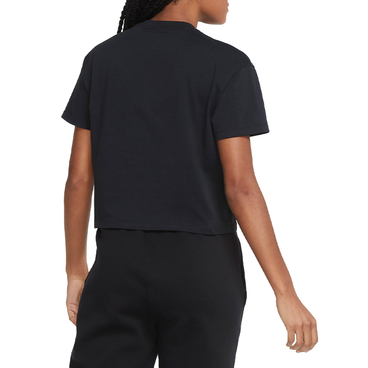 (WMNS) Nike Solo Swoosh T-Shirt 'Black' DA0324-010