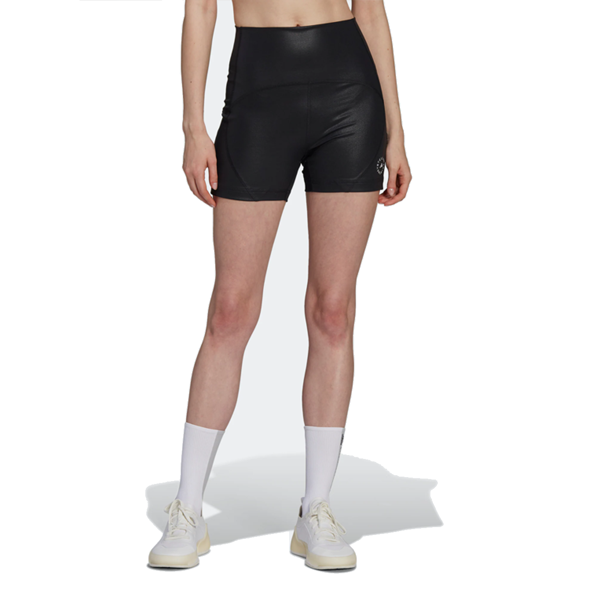 (WMNS) adidas by Stella McCartney TrueStrength Yoga Short Tights Asia Sizing 'Black' HD9067