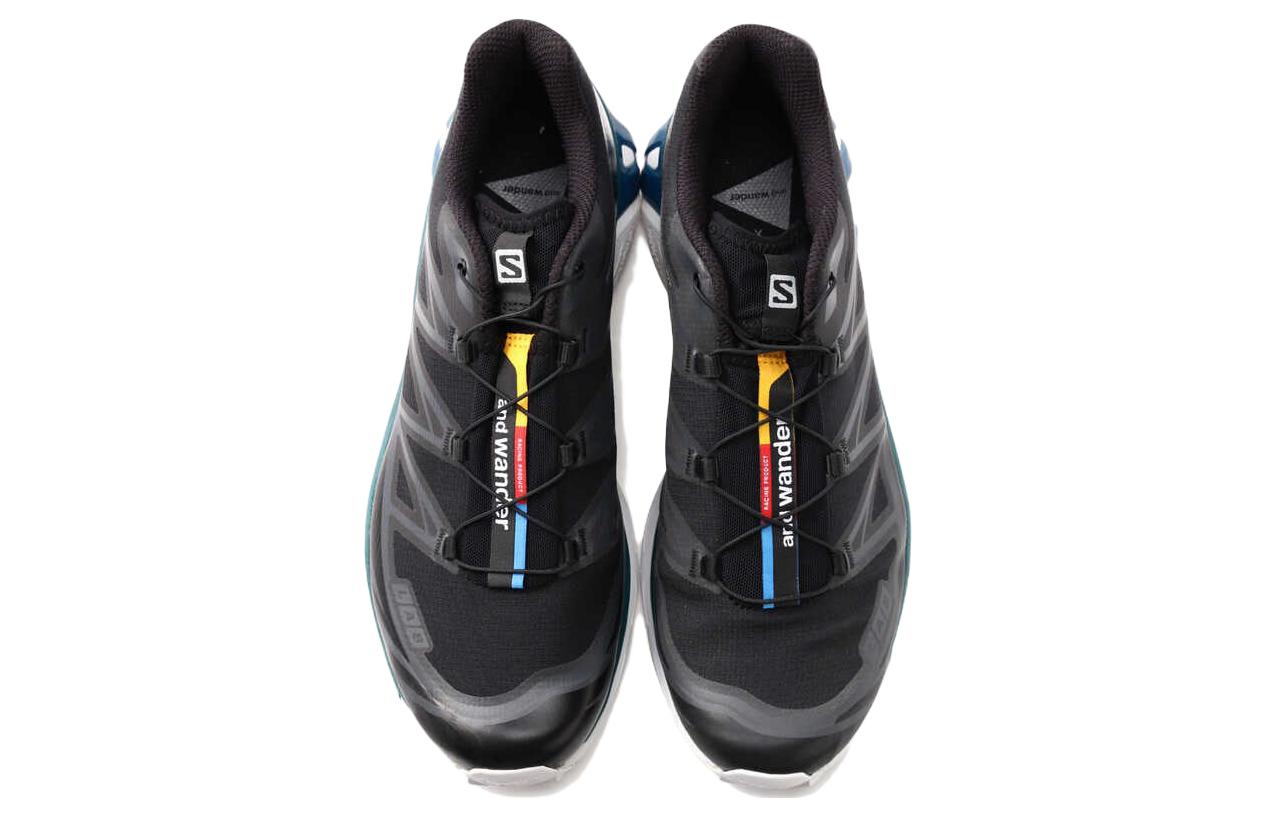 SALOMON x and wander XT-6 'Black' 415516