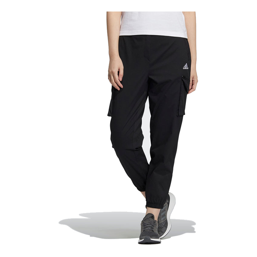 (WMNS) adidas CNY Woven Pants Asia Sizing 'Black' HC2796