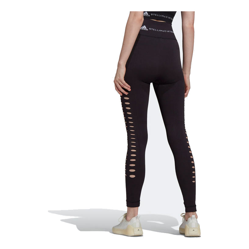 (WMNS) adidas by Stella McCartney TruePurpose Yoga Knit Tights Asia Sizing 'Black' HB6072