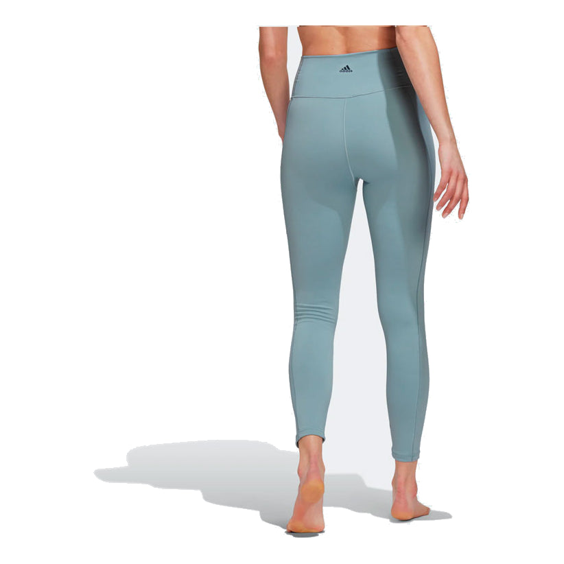 (WMNS) adidas Yoga Studio 7/8 Leggings Asia Sizing 'Teal' HC6639