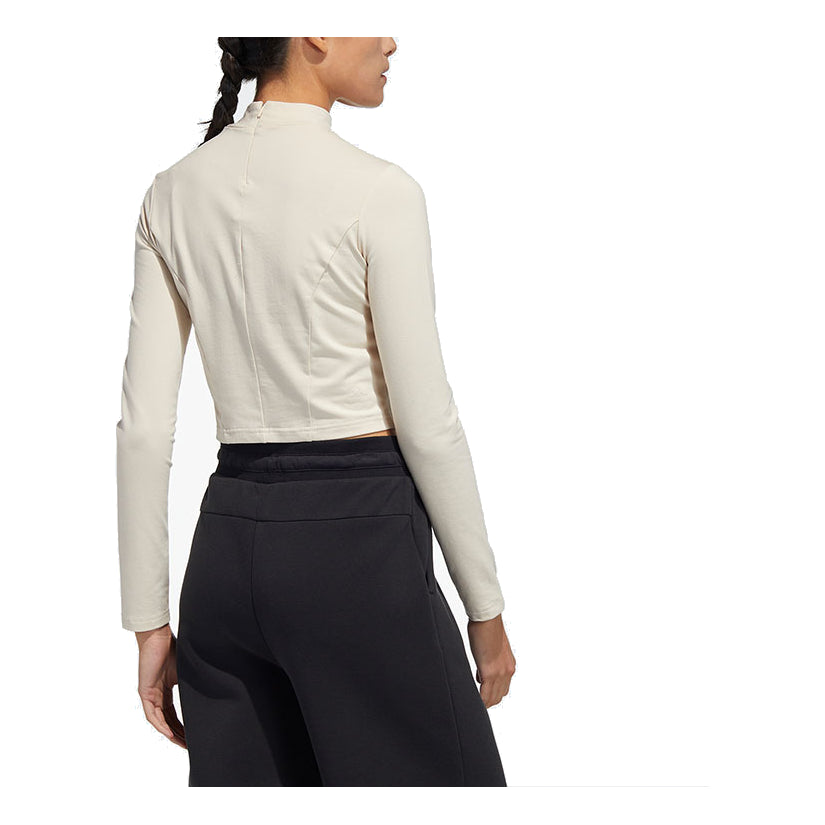 (WMNS) adidas Swarovski Long Sleeve T-Shirt Asia Sizing 'White' HB8567
