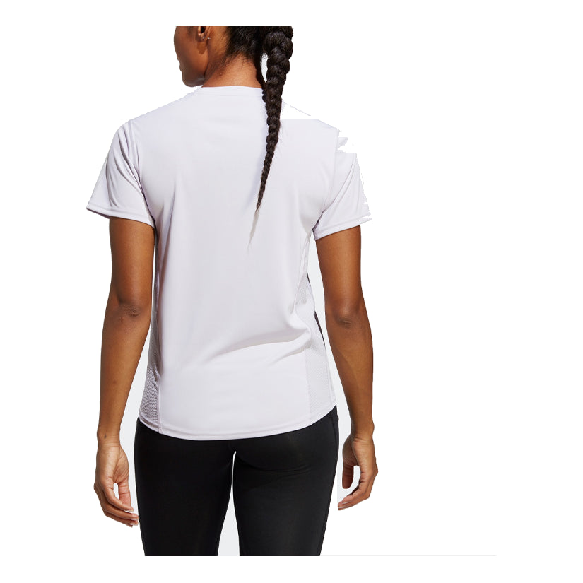 (WMNS) adidas Own the Run T-Shirt Asia Sizing 'Purple' IC5192