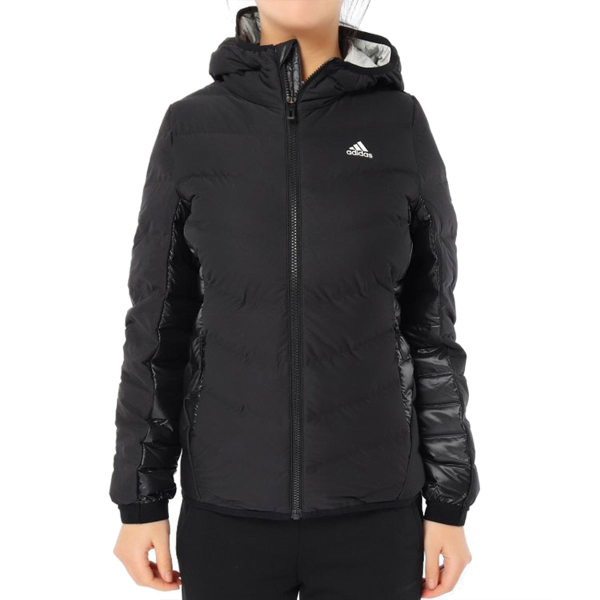 (WMNS) adidas Nuvic Jacket Asia Sizing 'Black' BQ8752