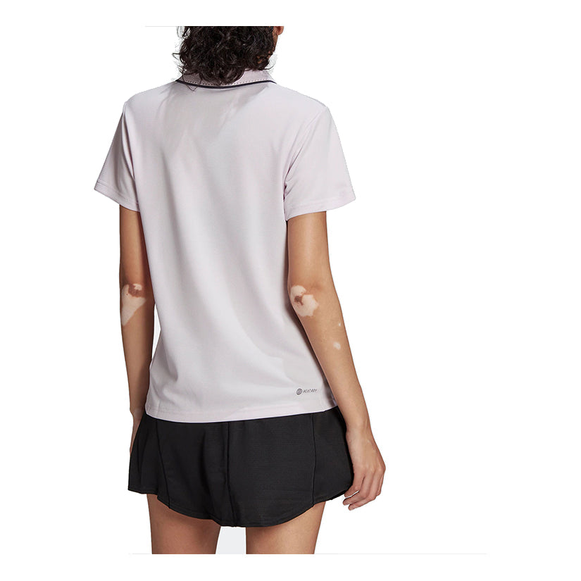 (WMNS) adidas Heat.Rdy Polo Shirt Asia Sizing 'White' HC2719