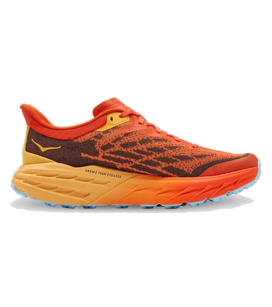 HOKA ONE ONE Speedgoat 5 2E Wide 'Puffin's Bill Amber Yellow' 1123159-PBAY